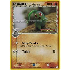 044 / 101 Chikorita Delta Species comune foil speciale (EN) -NEAR MINT-