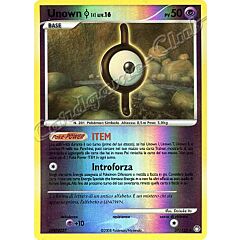 037 / 123 Unown I LIV.16 rara foil reverse (IT) -NEAR MINT-