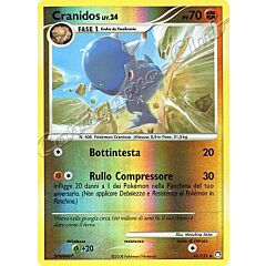 043 / 123 Cranidos LIV.24 non comune foil reverse (IT) -NEAR MINT-