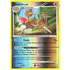 046 / 123 Dodrio LIV.34 non comune foil reverse (IT) -NEAR MINT-