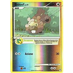 073 / 123 Bidoof LIV.11 comune foil reverse (IT) -NEAR MINT-