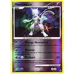 009 / 100 Mewtwo LV.51 rara foil reverse (EN) -NEAR MINT-