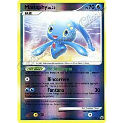 008 / 100 Manaphy LIV.32 rara foil reverse (IT) -NEAR MINT-