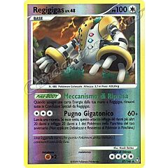 037 / 146 Regigigas LIV.48 rara foil reverse (IT) -NEAR MINT-