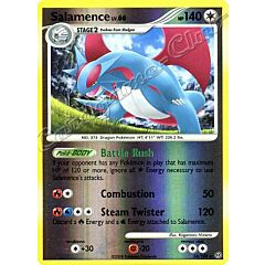 024 / 100 Salamence LV.66 rara foil reverse (EN) -NEAR MINT-