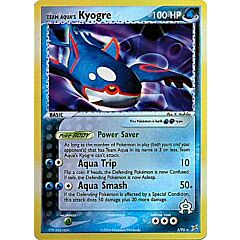 03 / 95 Team Aqua's Kyogre rara foil reverse (EN) -NEAR MINT-