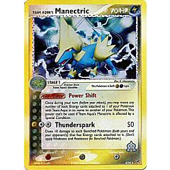 04 / 95 Team Aqua's Manectric rara foil reverse (EN) -NEAR MINT-