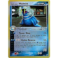 06 / 95 Team Aqua's Walrein rara foil reverse (EN) -NEAR MINT-