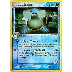 16 / 95 Team Aqua's Sealeo rara foil reverse (EN) -NEAR MINT-