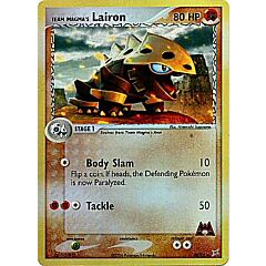 20 / 95 Team Magma's Lairon rara foil reverse (EN) -NEAR MINT-