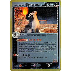 37 / 95 Team Magma's Mightyena non comune foil reverse (EN) -NEAR MINT-