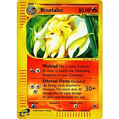 057 / 165 Ninetales rara foil reverse (EN) -NEAR MINT-