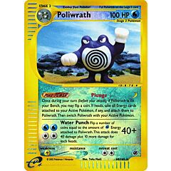 060 / 165 Poliwrath rara foil reverse (EN) -NEAR MINT-