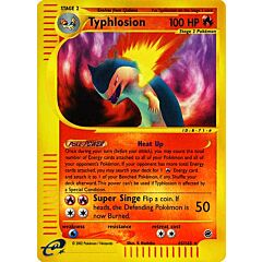 065 / 165 Typhlosion rara foil reverse (EN) -NEAR MINT-