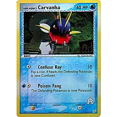 47 / 95 Team Aqua's Carvanha 40 HP comune foil reverse (EN) -NEAR MINT-