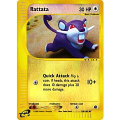 128 / 165 Rattata comune foil reverse (EN) -NEAR MINT-