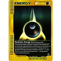 158 / 165 Darkness Energy rara foil reverse (EN) -NEAR MINT-