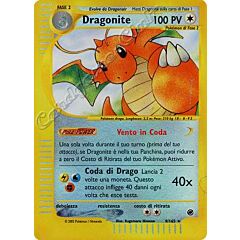 009 / 165 Dragonite rara foil reverse (IT) -NEAR MINT-