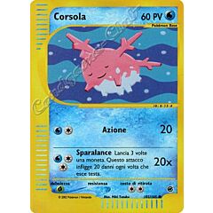 102 / 165 Corsola comune foil reverse (IT) -NEAR MINT-