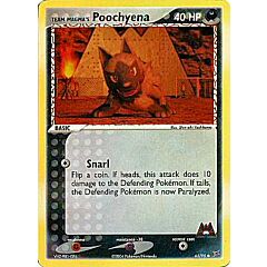 65 / 95 Team Magma's Poochyena 40 HP comune foil reverse (EN) -NEAR MINT-