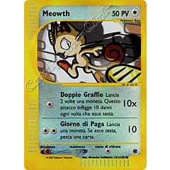 121 / 165 Meowth comune foil reverse (IT) -NEAR MINT-