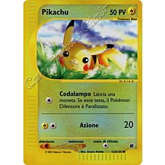 124 / 165 Pikachu comune foil reverse (IT) -NEAR MINT-