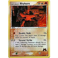 67 / 95 Team Magma's Rhyhorn 50 HP comune foil reverse (EN) -NEAR MINT-