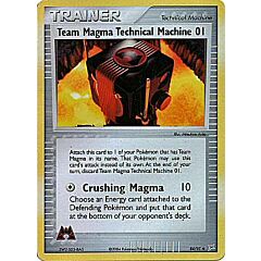 84 / 95 Team Magma Technical Machine 01 non comune foil reverse (EN) -NEAR MINT-