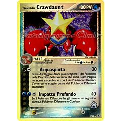 02 / 95 Team Idro Crawdaunt rara foil reverse (IT) -NEAR MINT-