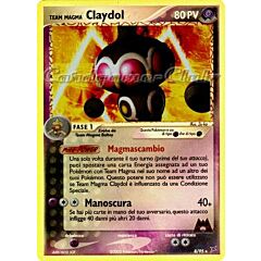 08 / 95 Team Magma Claydol rara foil reverse (IT) -NEAR MINT-