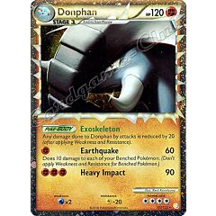 107 / 123 Donphan rara prime foil (EN) -NEAR MINT-