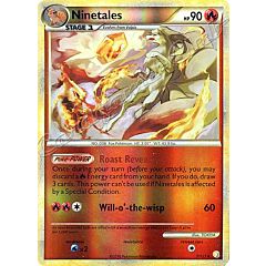 007 / 123 Ninetales rara foil reverse (EN) -NEAR MINT-