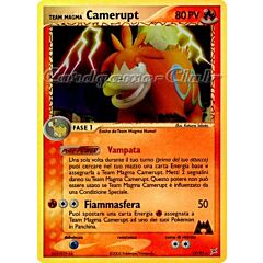 19 / 95 Team Magma Camerupt rara foil reverse (IT) -NEAR MINT-