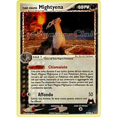 37 / 95 Team Magma Mightyena non comune foil reverse (IT) -NEAR MINT-