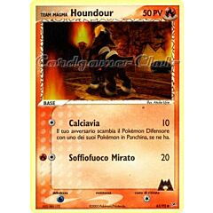 63 / 95 Team Magma Houndour comune foil reverse (IT) -NEAR MINT-