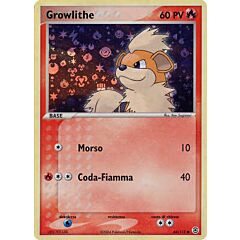 064 / 112 Growlithe comune foil speciale (IT) -NEAR MINT-