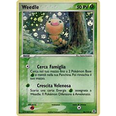 086 / 112 Weedle comune foil speciale (IT) -NEAR MINT-