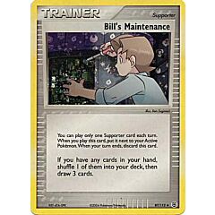 087 / 112 Bill's Maintenance non comune foil speciale (EN) -NEAR MINT-