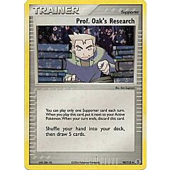 098 / 112 Prof. Oak's Research non comune foil speciale (EN) -NEAR MINT-