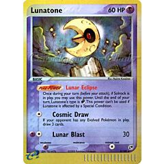 008 / 100 Lunatone rara foil reverse (EN) -NEAR MINT-