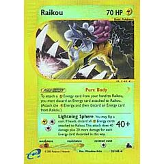 028 / 144 Raikou rara foil reverse (EN) -NEAR MINT-