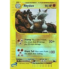 029 / 144 Rhydon rara foil reverse (EN) -NEAR MINT-