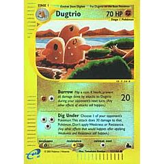 052 / 144 Dugtrio comune foil reverse (EN) -NEAR MINT-