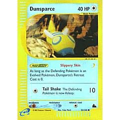 053 / 144 Dunsparce comune foil reverse (EN) -NEAR MINT-