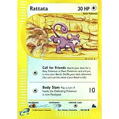 090 / 144 Rattata comune foil reverse (EN) -NEAR MINT-