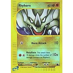 091 / 144 Rhyhorn comune foil reverse (EN) -NEAR MINT-