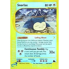 100 / 144 Snorlax comune foil reverse (EN) -NEAR MINT-