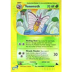 111 / 144 Venomoth comune foil reverse (EN) -NEAR MINT-