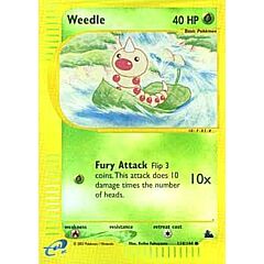 114 / 144 Weedle F- 01 comune foil reverse (EN) -NEAR MINT-