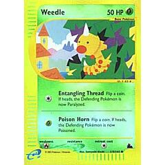 115 / 144 Weedle F- 02 comune foil reverse (EN) -NEAR MINT-